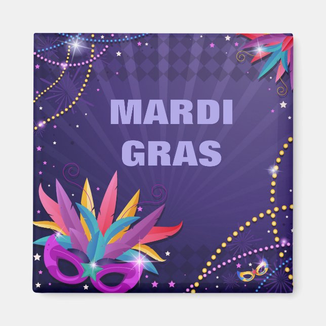 Mardi Gras Magnet (Vorne)