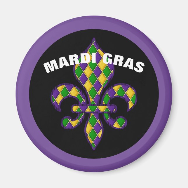 Mardi Gras Magnet (Vorne)