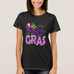 Mardi Gras-Mardi Gras 2022 Beads Masseathers T-Shirt