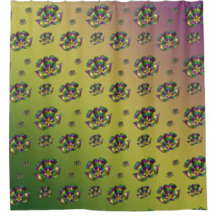 Mardi Gras Mask Duschvorhang