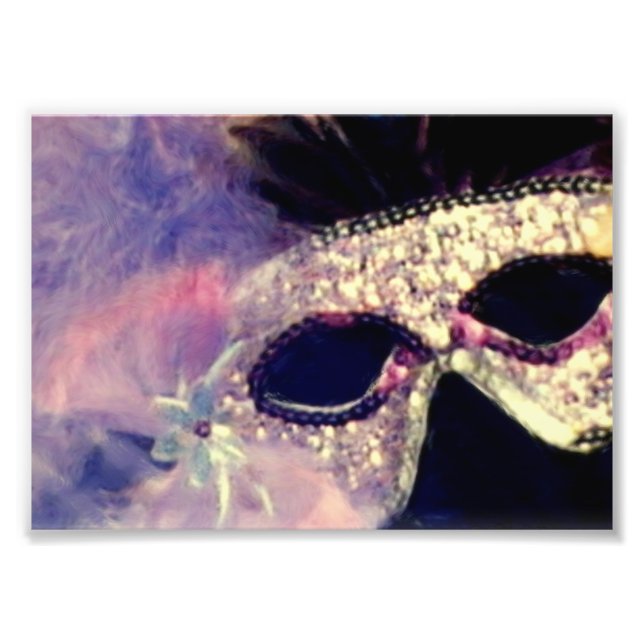 Mardi Gras Mask Fotodruck (Vorne)