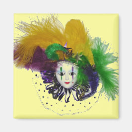 Mardi Gras Mask Magnet