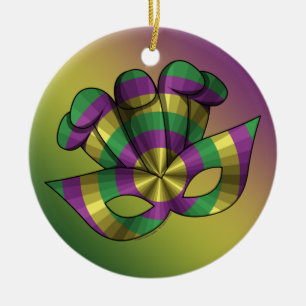 Mardi Gras Mask Ornament