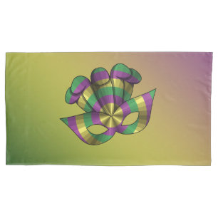 Mardi Gras Mask Pillowcase Kissenbezug