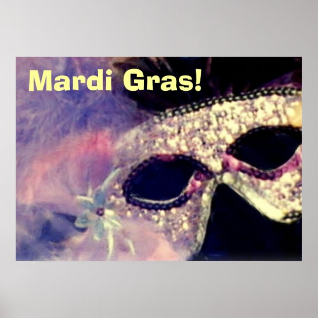 Mardi Gras Mask poster (Vorne)