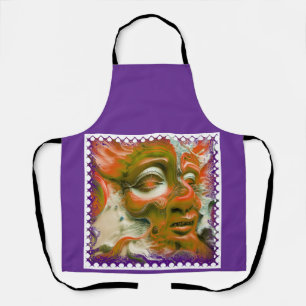 Mardi Gras Mask Schürze
