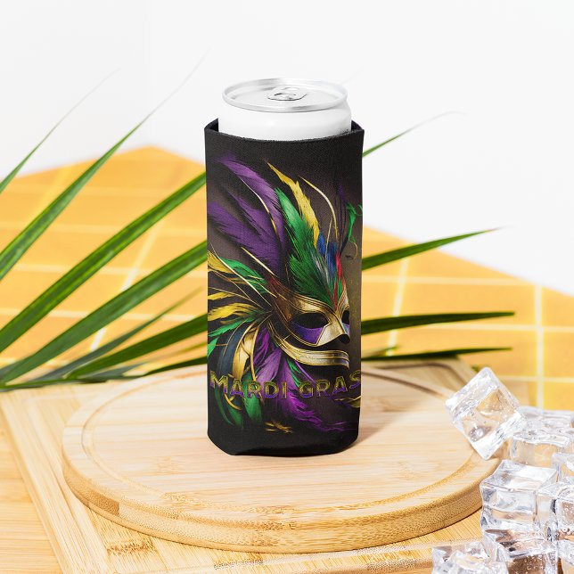 Mardi Gras Mask Selters Dosenkühler (Von Creator hochgeladen)