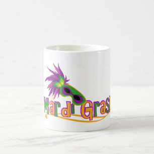 Mardi Gras Mask Tasse