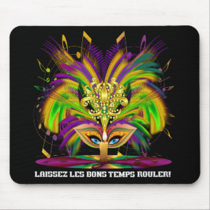 Mardi-Gras-Mask-The-Queen-V-4 Mousepad