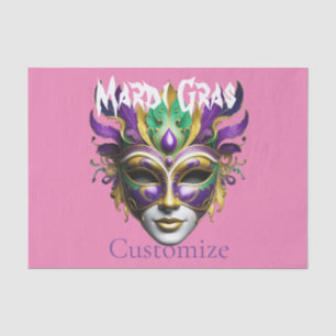 Mardi Gras Mask Thunder_Cove Seidenpapier