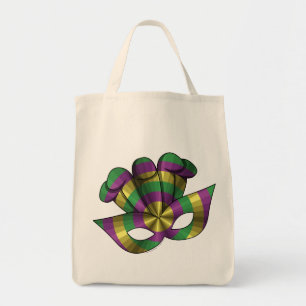Mardi Gras Mask Tote Bag Tragetasche