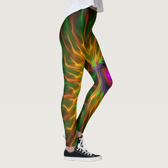 Mardi Gras-Maske Leggings (Rechts)