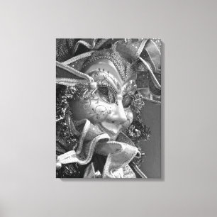 Mardi Gras-Maske Leinwanddruck