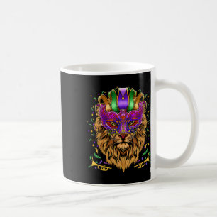 Mardi Gras Maske Löwenliebhaber Geschenke T-Shirt Kaffeetasse