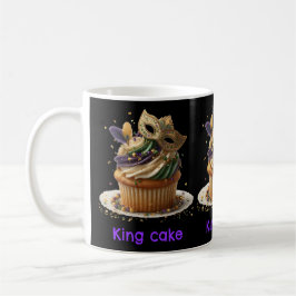 Mardi Gras Masked Cupcake Celebration Kaffeetasse