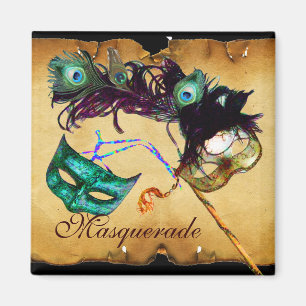 MARDI GRAS MASKENBALL MAGNET