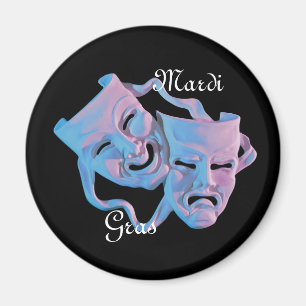 Mardi Gras Masks Magnet
