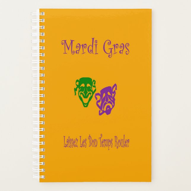 Mardi Gras Masks Rouler Planer (Vorderseite)