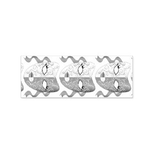Mardi Gras MaskThunder_Cove Gummistempel