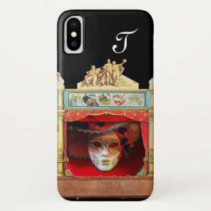 MARDI GRAS MASQUERADE BALL THEATER BÜHNE Monogramm Case-Mate iPhone Hülle