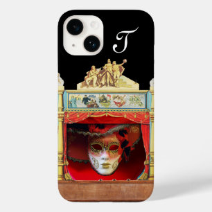 MARDI GRAS MASQUERADE BALL THEATER BÜHNE Monogramm Case-Mate iPhone 14 Hülle