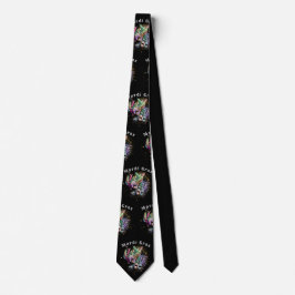 Mardi Gras Masquerade Mask Neck Tie Krawatte