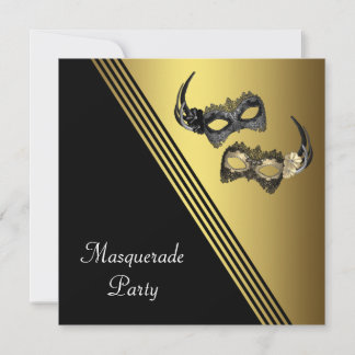 Mardi Gras Masquerade Party Einladungen Maske