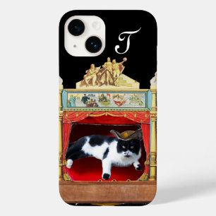 MARDI GRAS MASQUERADE THEATER CAT Monogramm Case-Mate iPhone Hülle
