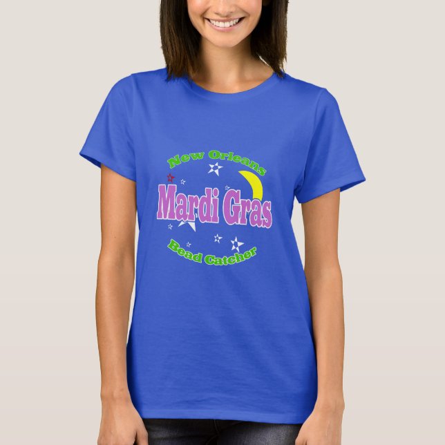 Mardi Gras Meter Beads T - Shirt (Vorderseite)