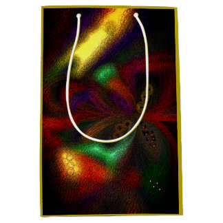 "Mardi Gras" (Mittel) Geschenktasche Mittlere Geschenktüte