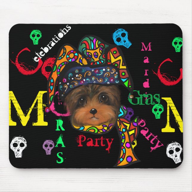 Mardi GRAS Mousepad (Vorne)