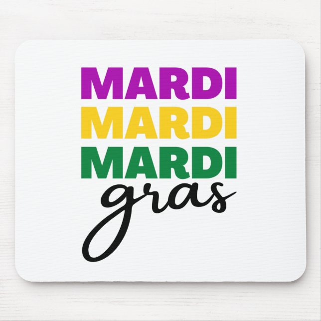 Mardi Gras Mousepad (Vorne)