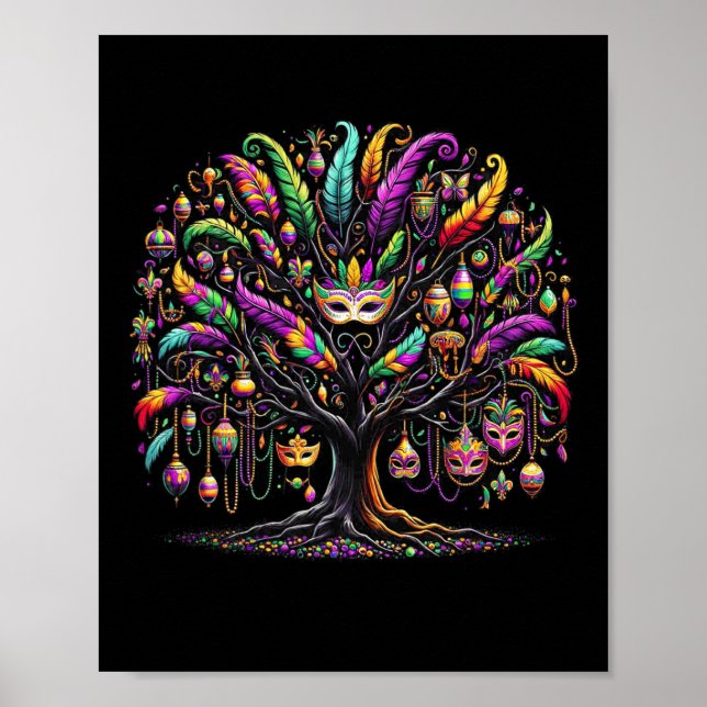 Mardi Gras Museo Cantonale d'Arte Poster (Vorne)