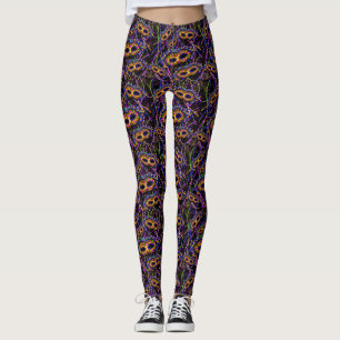 Mardi Gras Muster Leggings