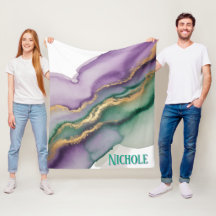 Mardi Gras New Orleans Alcohol Ink