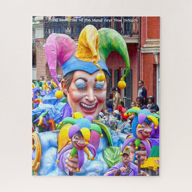 Mardi Gras New Orleans. Jigsaw Puzzle (Vertikal)