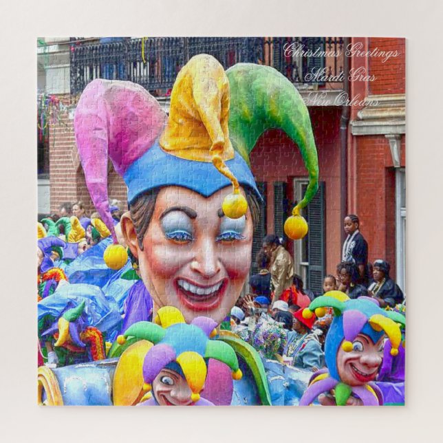 Mardi Gras New Orleans. Jigsaw Puzzle (Vertikal)