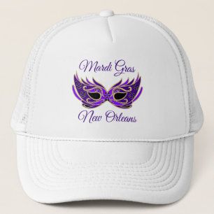 Mardi Gras New Orleans Mask Truckerkappe