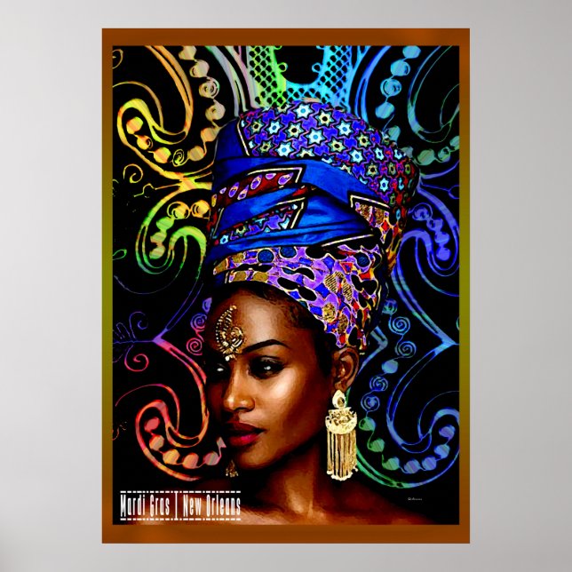 Mardi Gras | New Orleans Poster (Vorne)