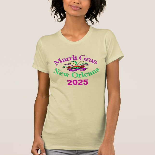 Mardi Gras New Orleans T-Shirt (Vorderseite)