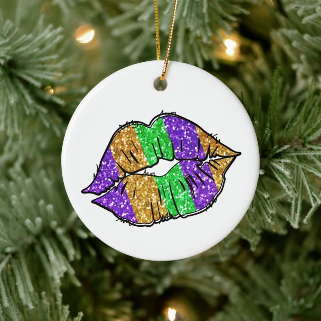 Mardi Gras Ornament (Baum)