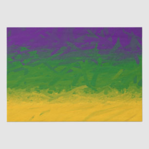 Mardi Gras Paint Seidenpapier