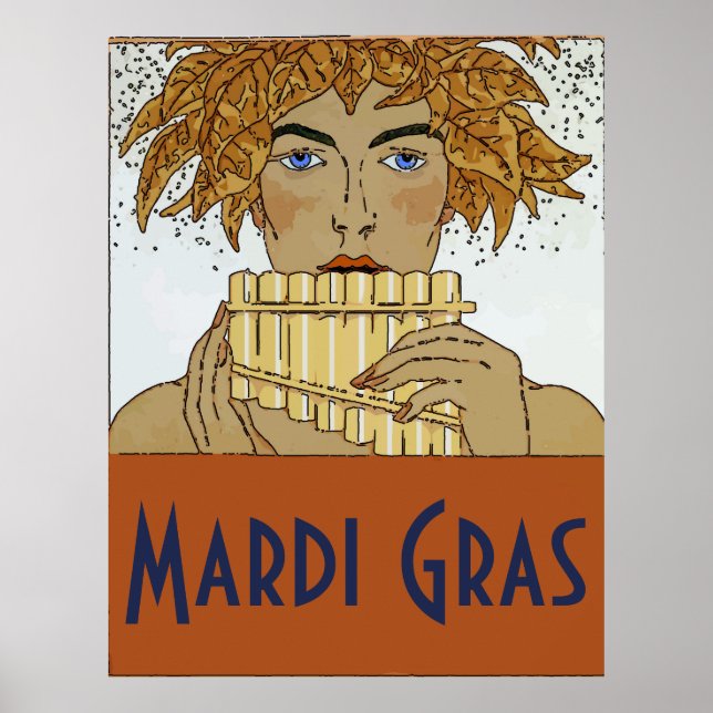 Mardi Gras Pan Poster (Vorne)