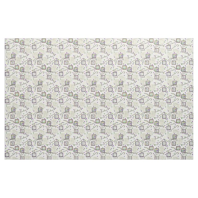 Mardi Gras Parade Tour Stoff (Fat Quarter (45,7 x 55,9 cm))