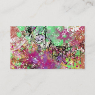 Mardi Gras Party Business Cards Visitenkarte