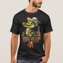 Mardi Gras Party Gator & Crawdads T-Shirt