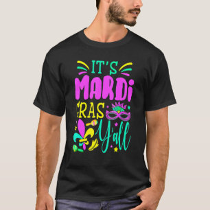 Mardi Gras Party Jester Festival Kostüm T-Shirt