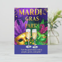 Mardi Gras Party – Lasst die guten Zeiten rollen
