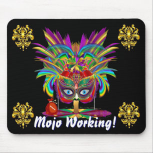 Mardi Gras Party Thema Bitte beachten Sie die Hinw Mousepad