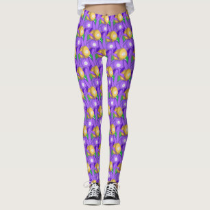 Mardi Gras Perlmuster Leggings